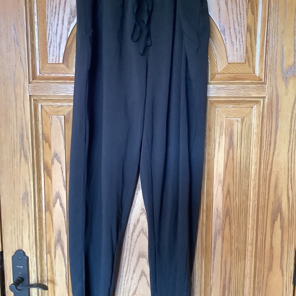 Athletic Works Black Pants with Drawstring waistband - XL - Picture 1 of 1